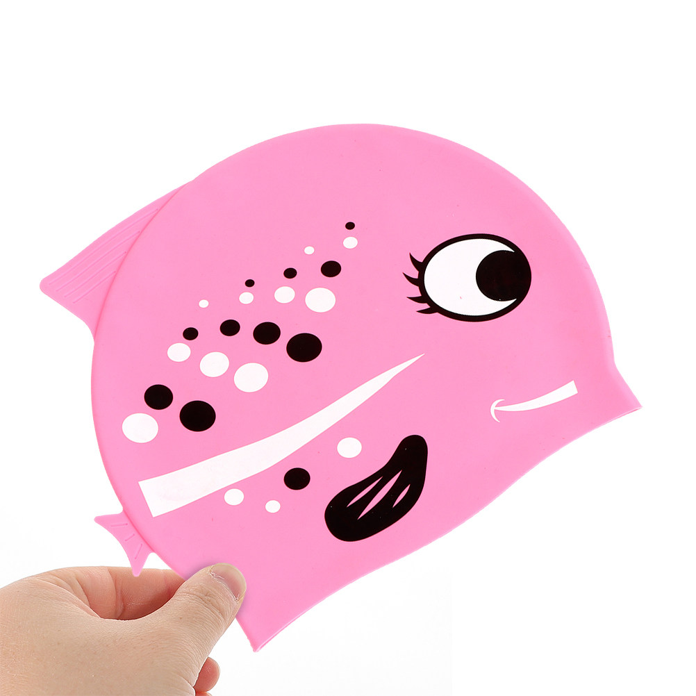 Swim Cap Silicone - 2 adet çocuk silikon yüzme şapkası