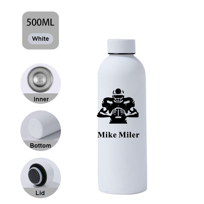 Sports Equipment And Names - 750ml Özel Logo İsimli Termos Büyük