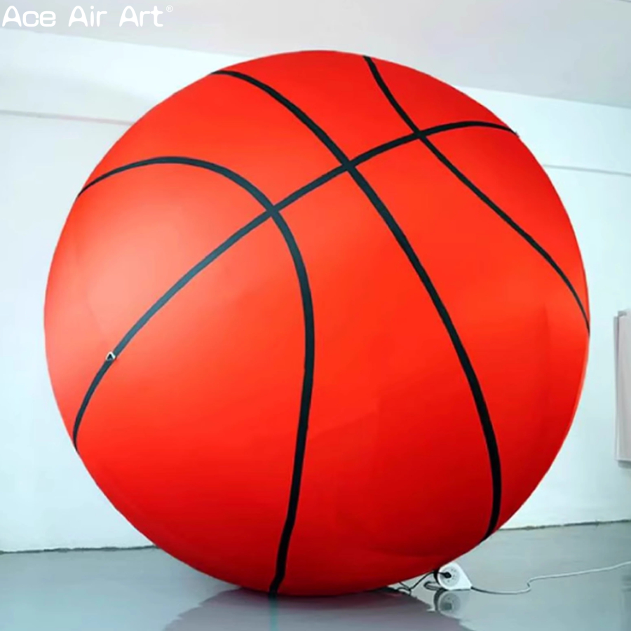 Sports Equipment Store - 3m Çaplı Dev Şişme Basketbol Topu,