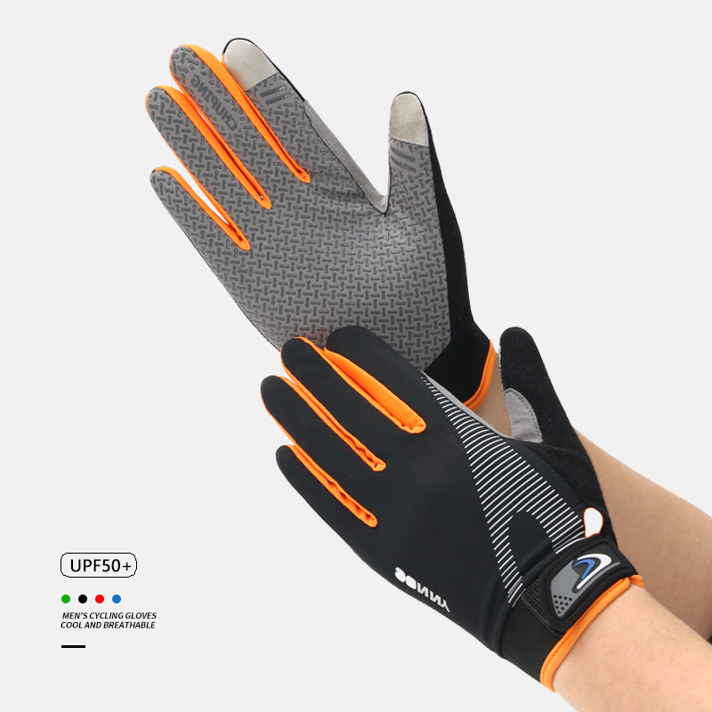 Sports Equipment And Names - Bisiklet kaymaz erkek yarım parmak eldiven